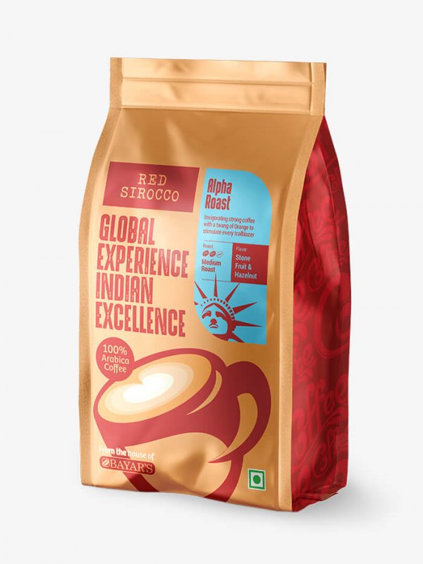 Red-Sirocco Coffee Alpha Roast side 2