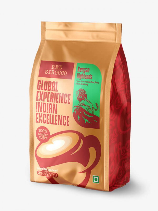 Red Sirocco Kenyan Highlands Coffee side 2